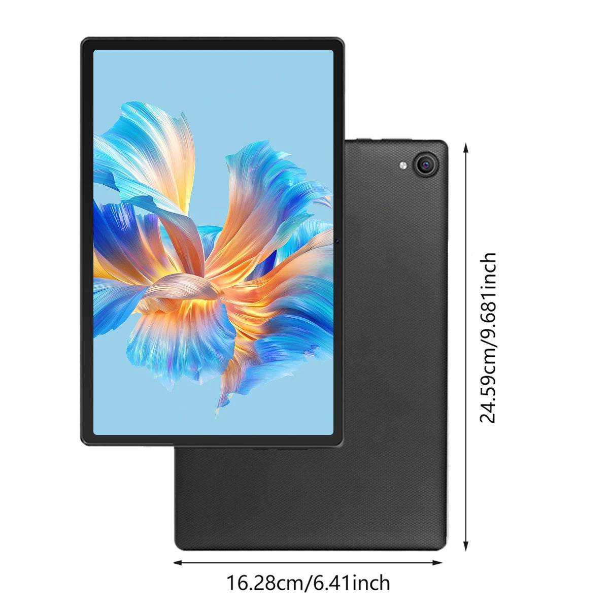 10 Inch Android 16 Tablet with Face ID 20(3+17)GB+64GB/1TB TF OTG IPS 1280*800 WiFi 6 BT5.3 Dual Camera 5MP+8MP 6000mAh Widevine L1 Support