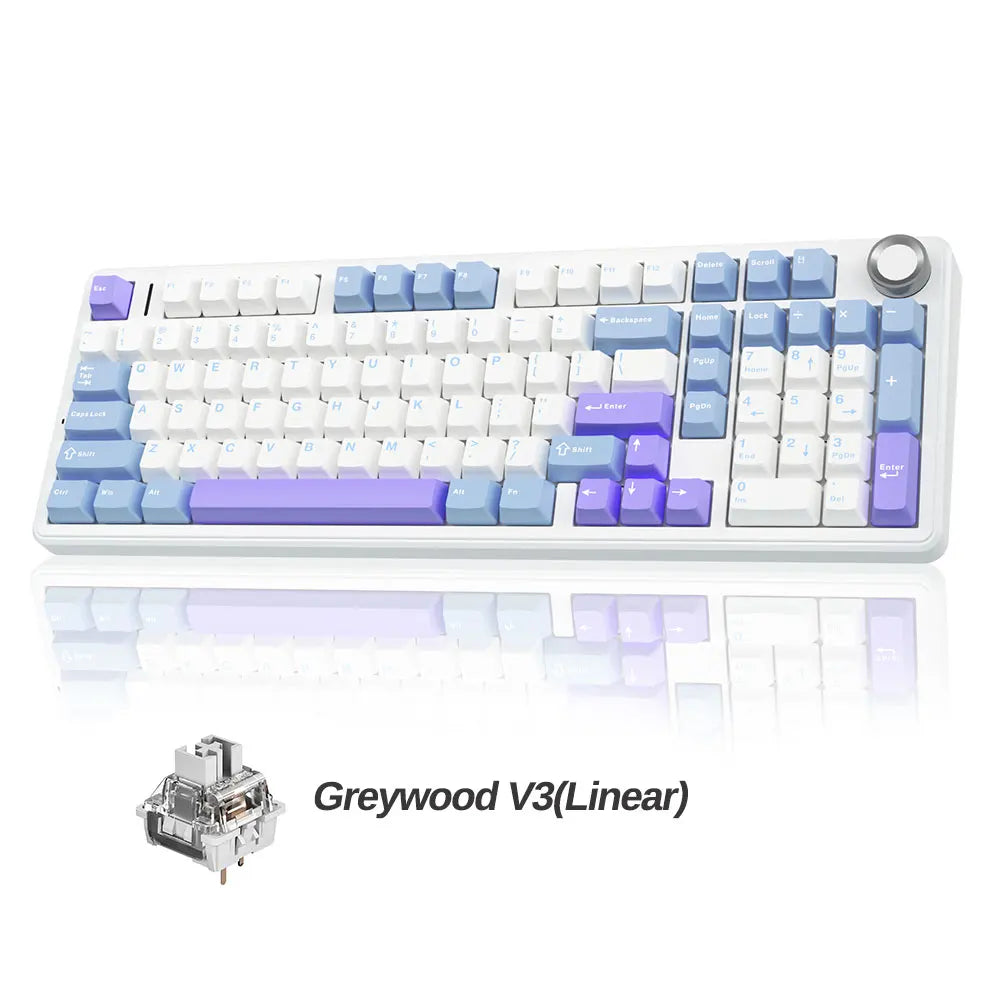 AULA F99PRO Wireless Gasket Keyboard With Hot Swap Knob