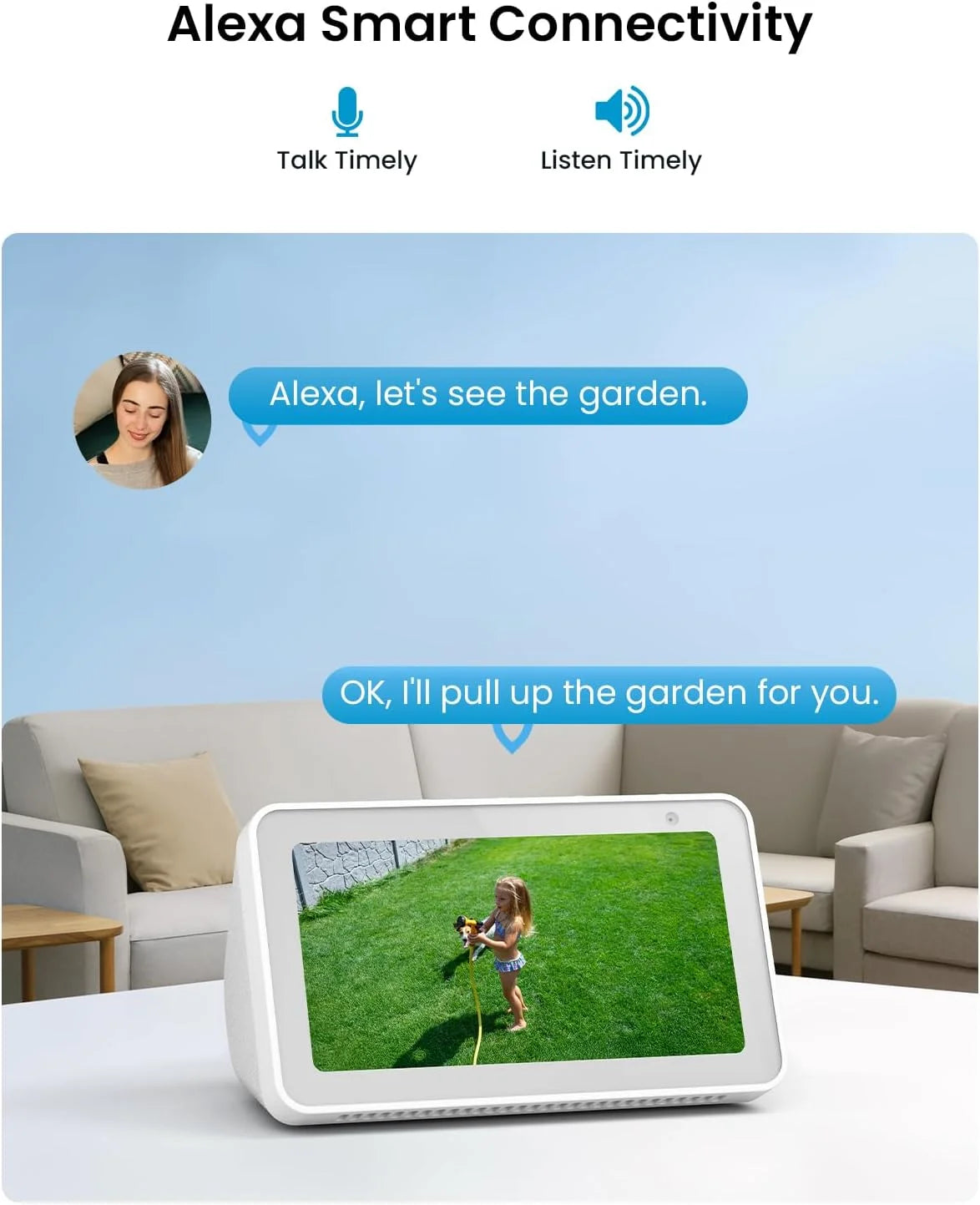 Wireless Solar Security Camera 2K AI Motion Detection