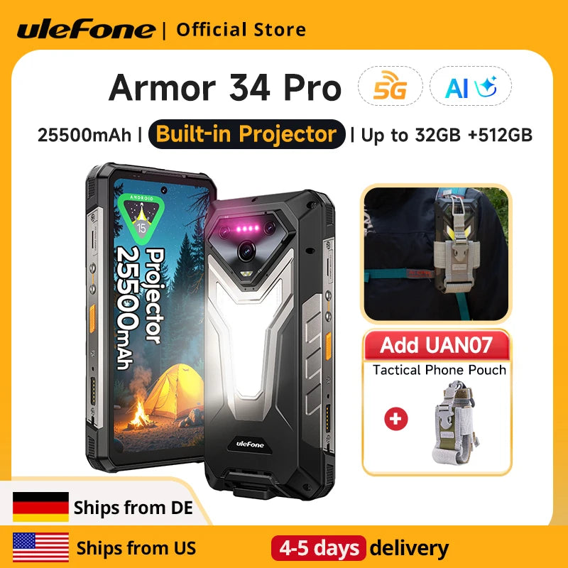 Ulefone Armor 34 Pro 5G Rugged Smartphone