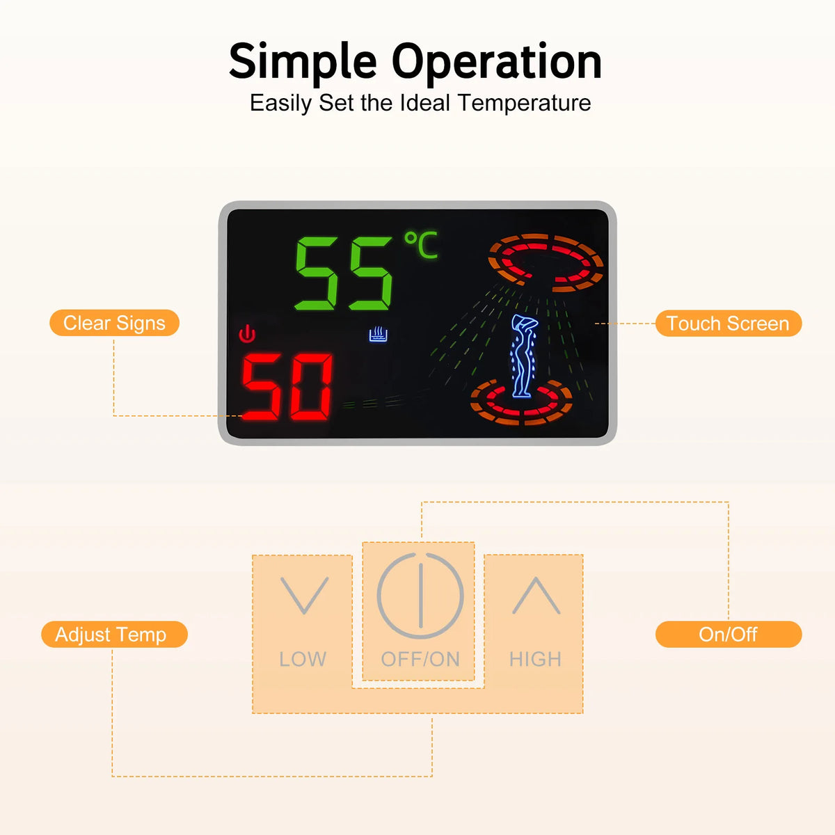 Sweetmile 4500W Instant Electric Water Heater