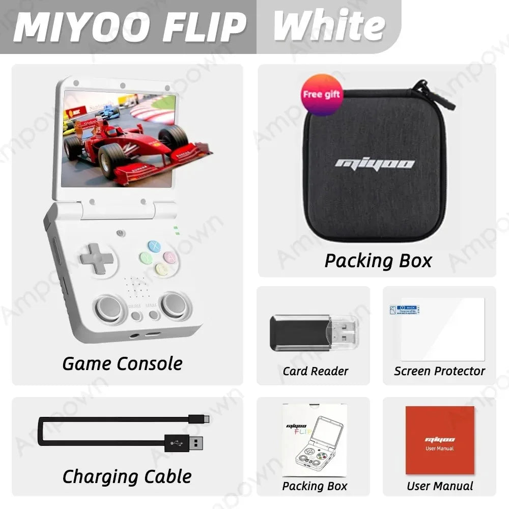 MIYOO Foldable Retro Handheld Game Console