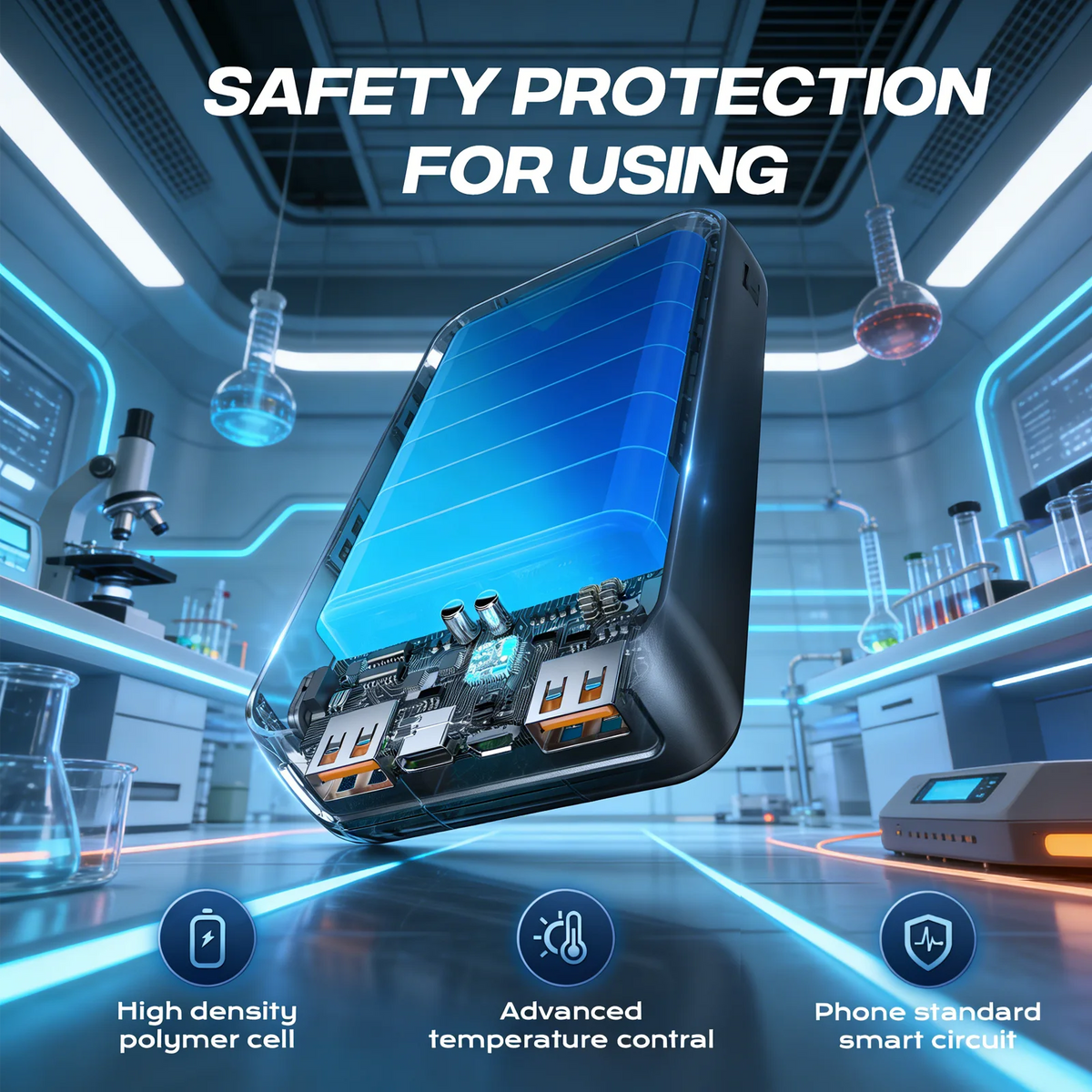 Hganus Fast Charge Digital Display Power Bank
