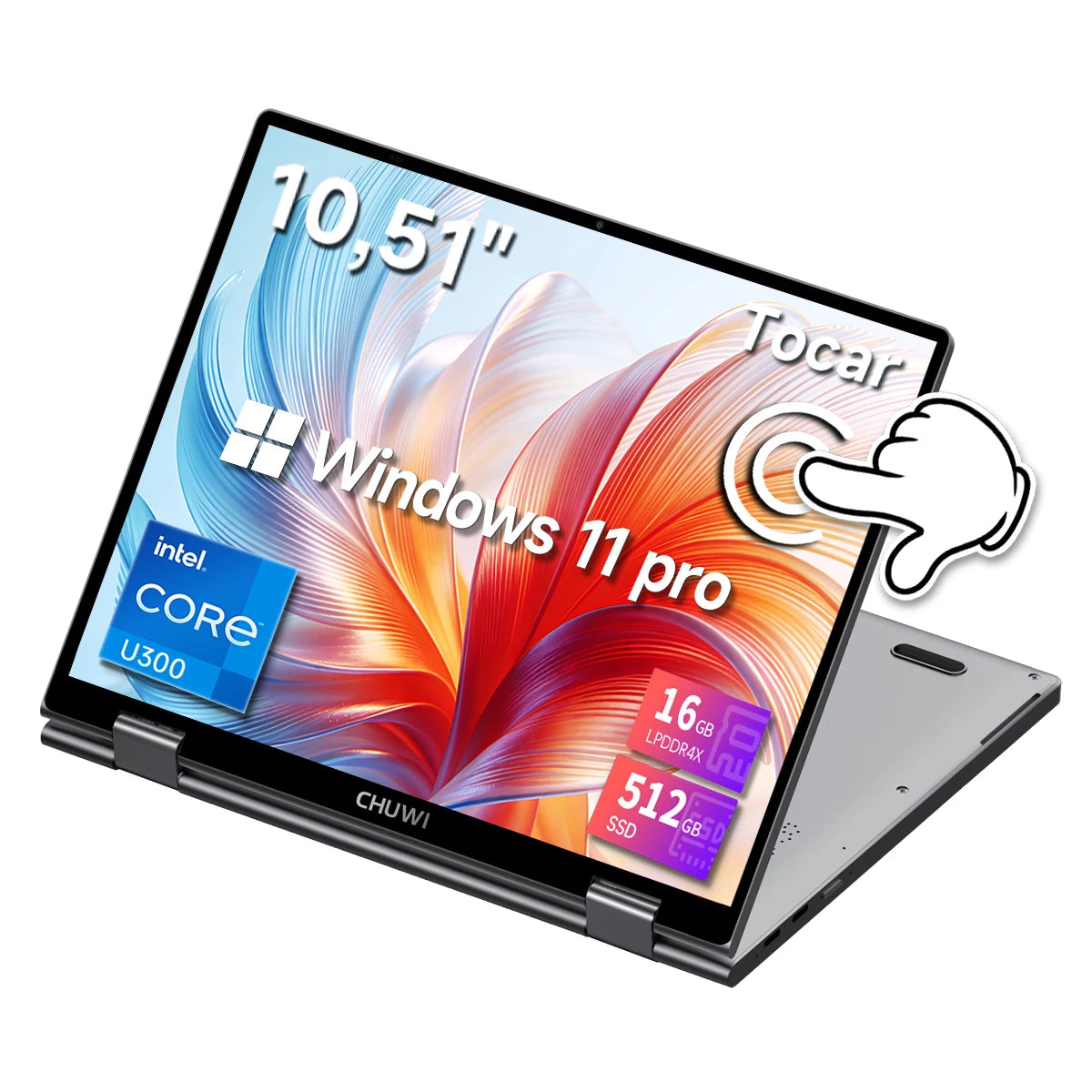 CHUWI MiniBook X Touchscreen Two In One Laptop