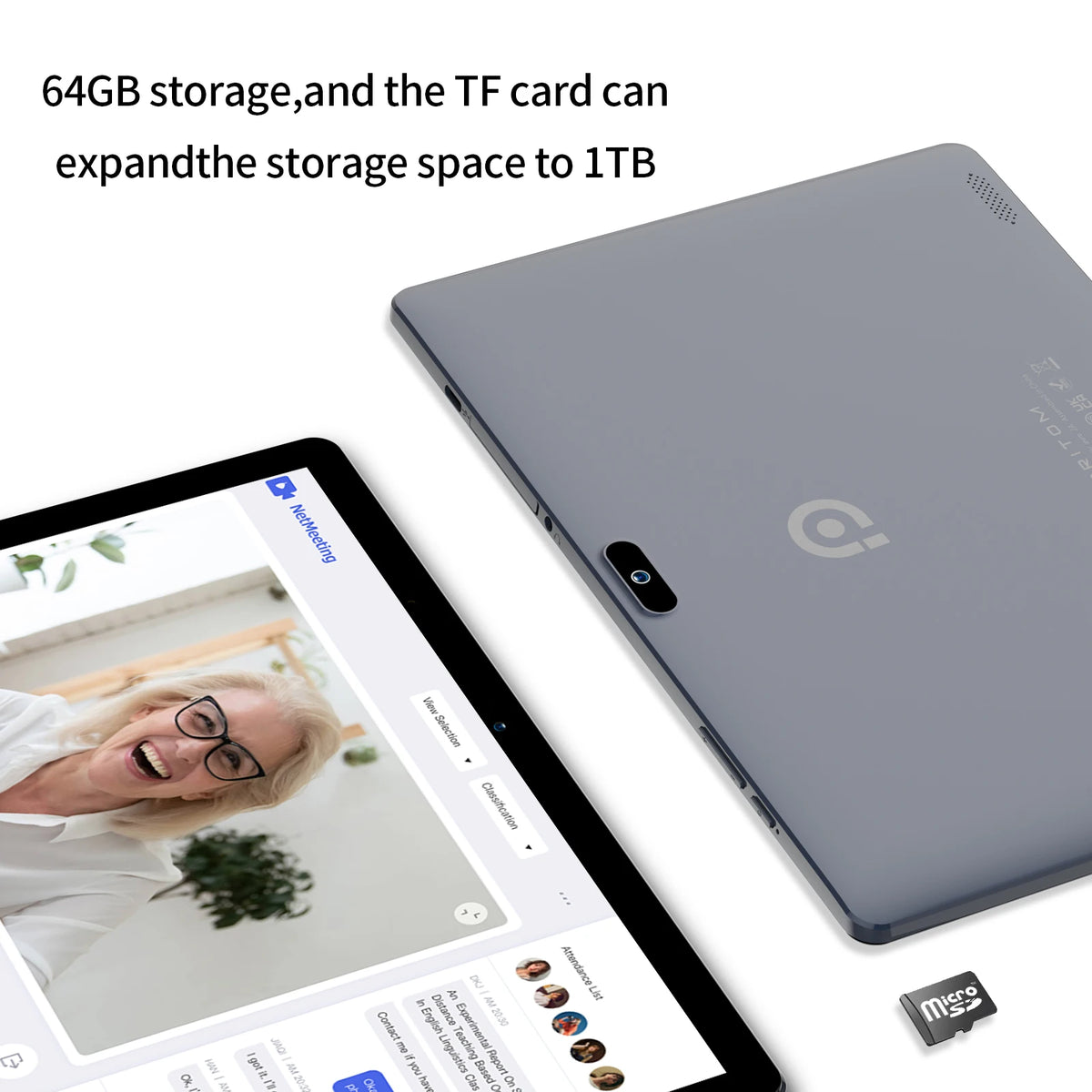PRITOM Android Tablet With Dual Cameras And WiFi