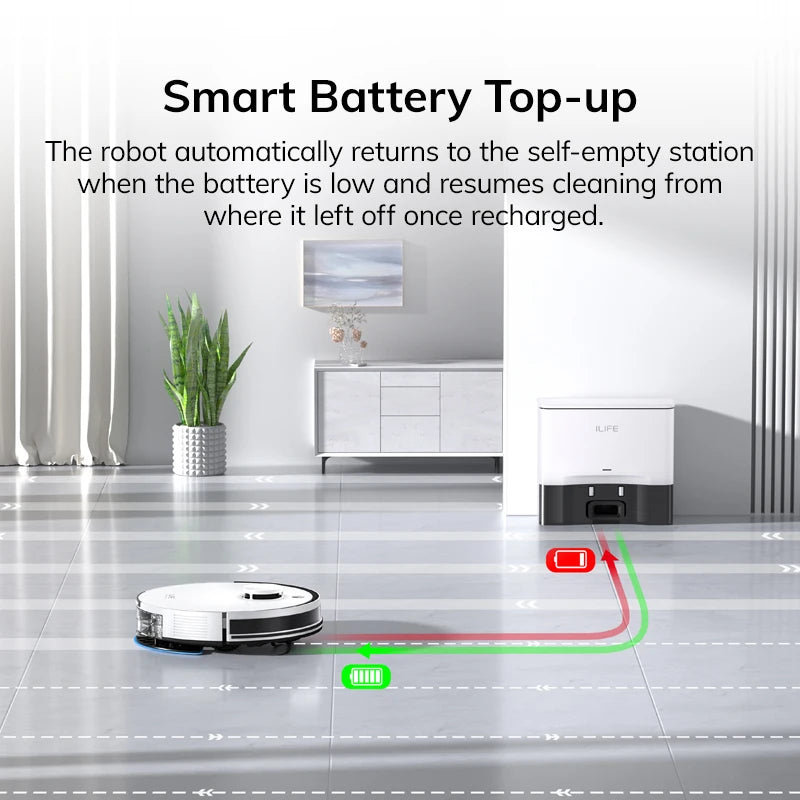 ILIFE A30 Pro Robot Vacuum and Mop Combo