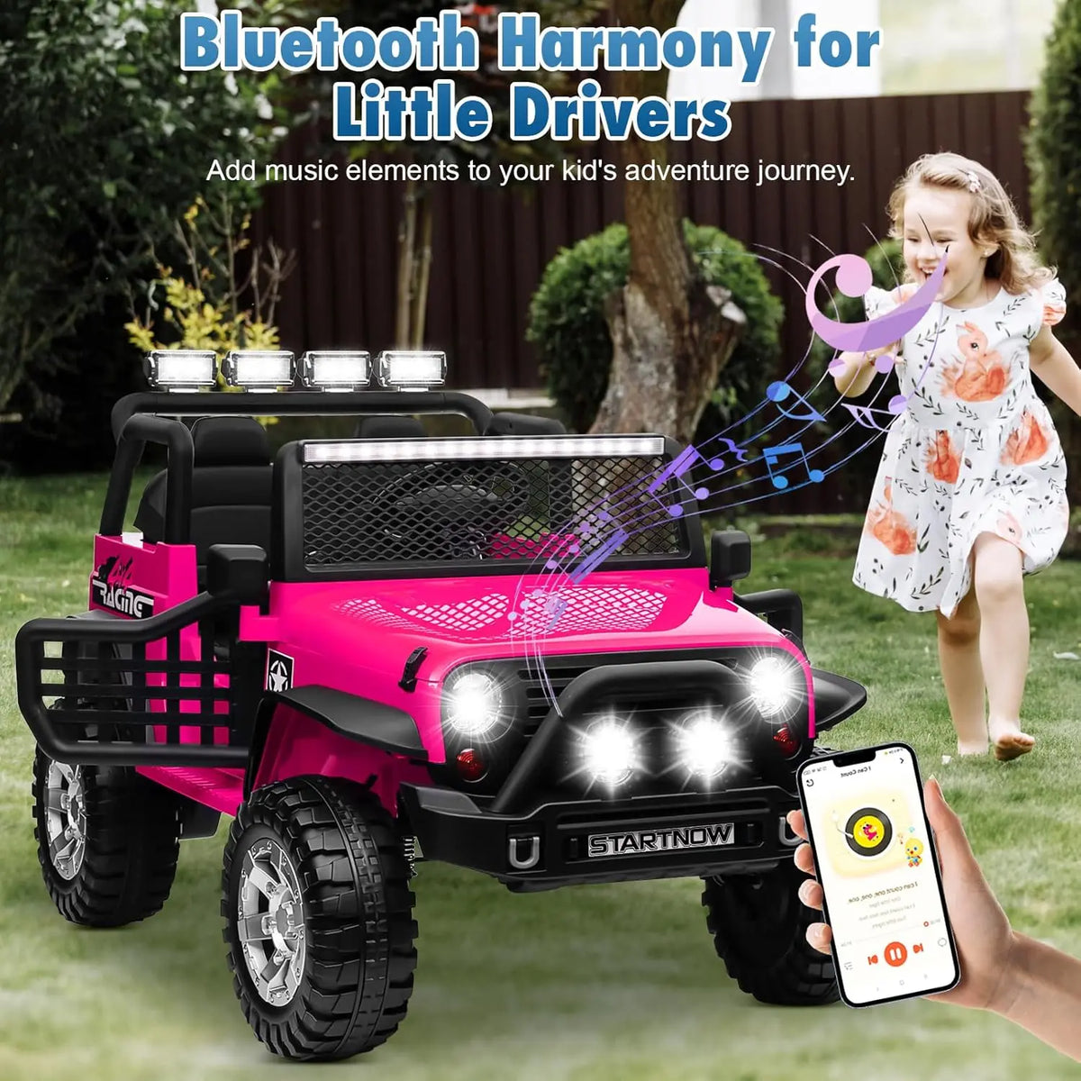 Joyracer Kids Two Seater Electric Ride On Truck