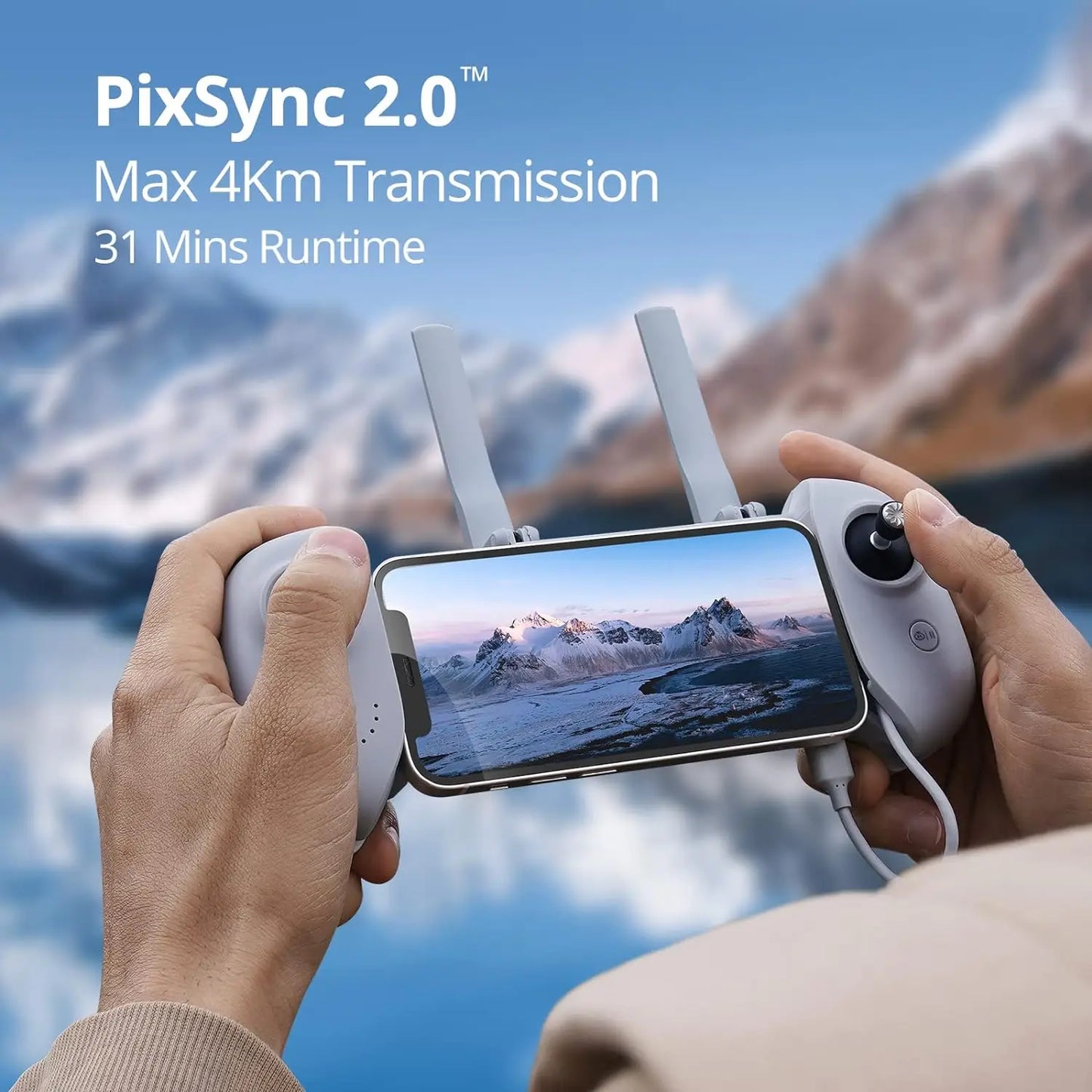 Potensic GPS Drone Auto Return 4K Gimbal EIS Atom SE