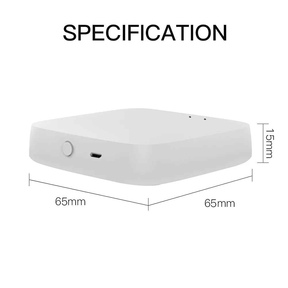 MOES Multi-Mode Smart Gateway ZigBee WiFi Bluetooth Mesh Hub