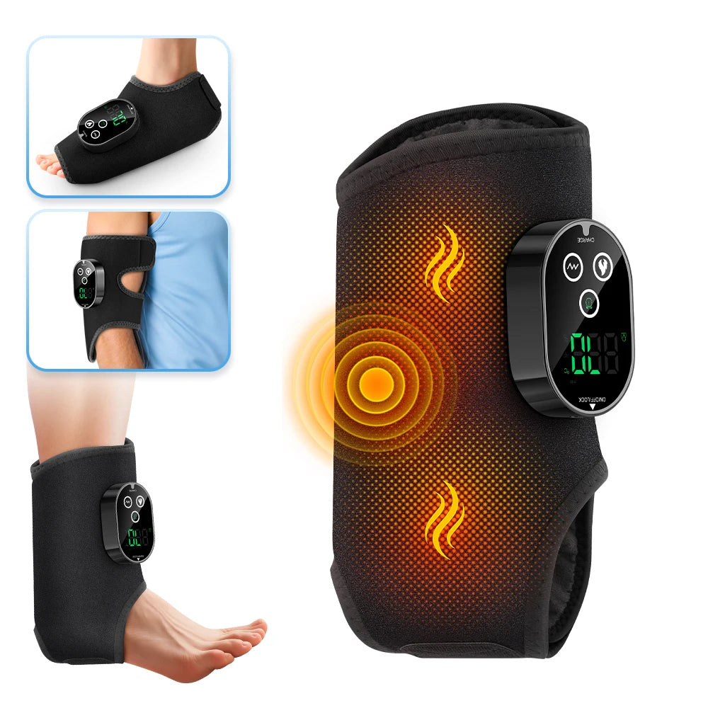 Hailicare Electric 3-in-1 Foot And Calf Massager With Heat
