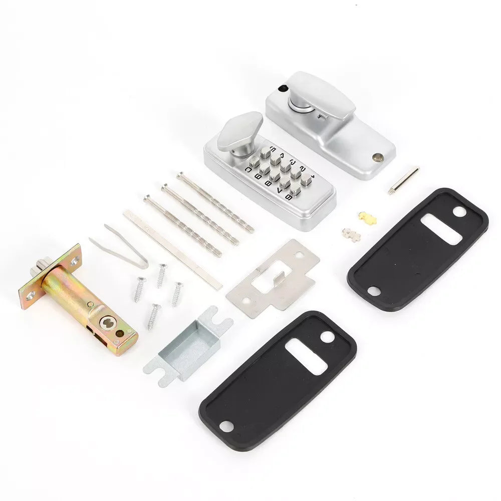 Keyless Mechanical Door Lock With Keypad And Digital Code