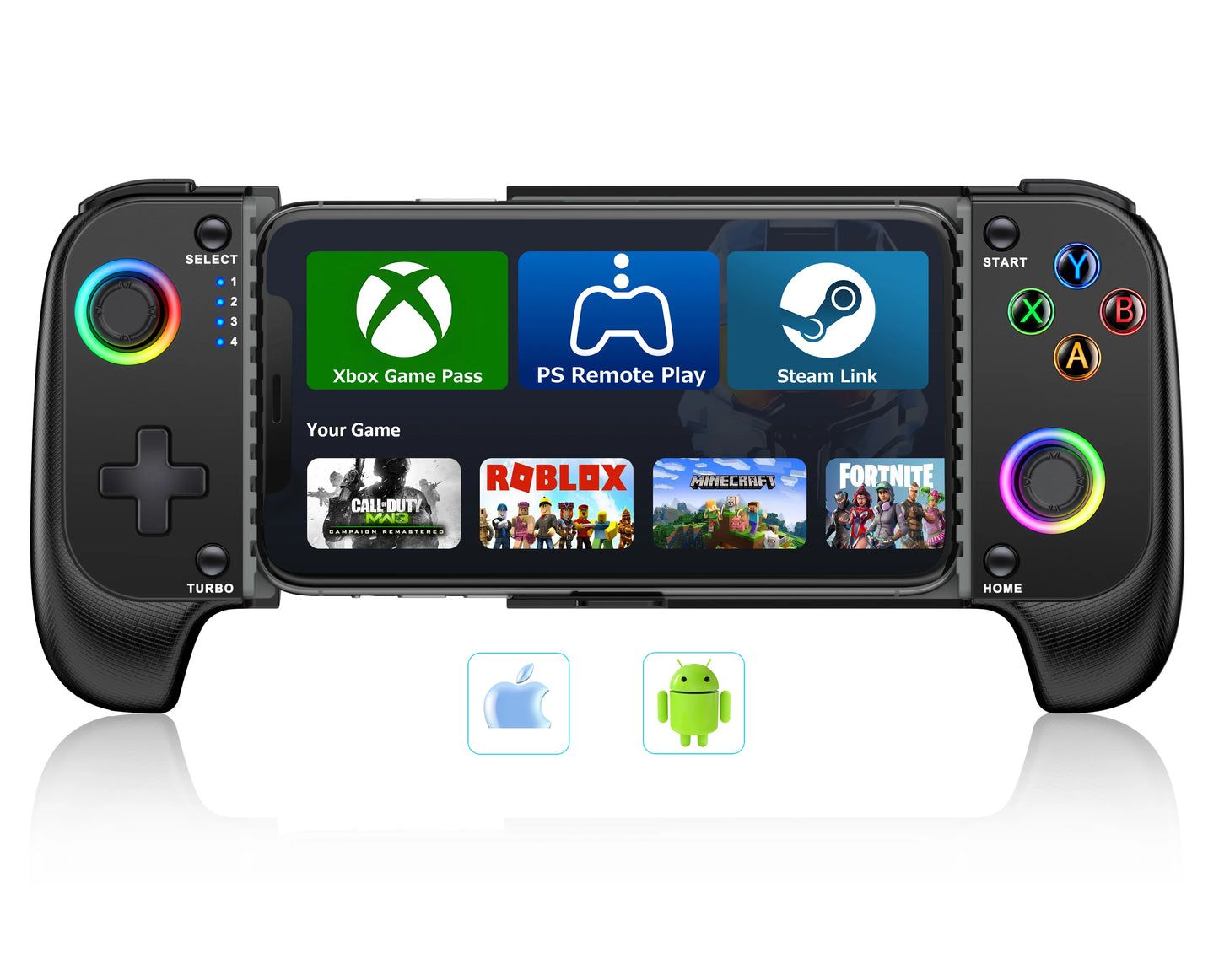 Beboncool MC100 Wireless Bluetooth Gamepad For iOS Android
