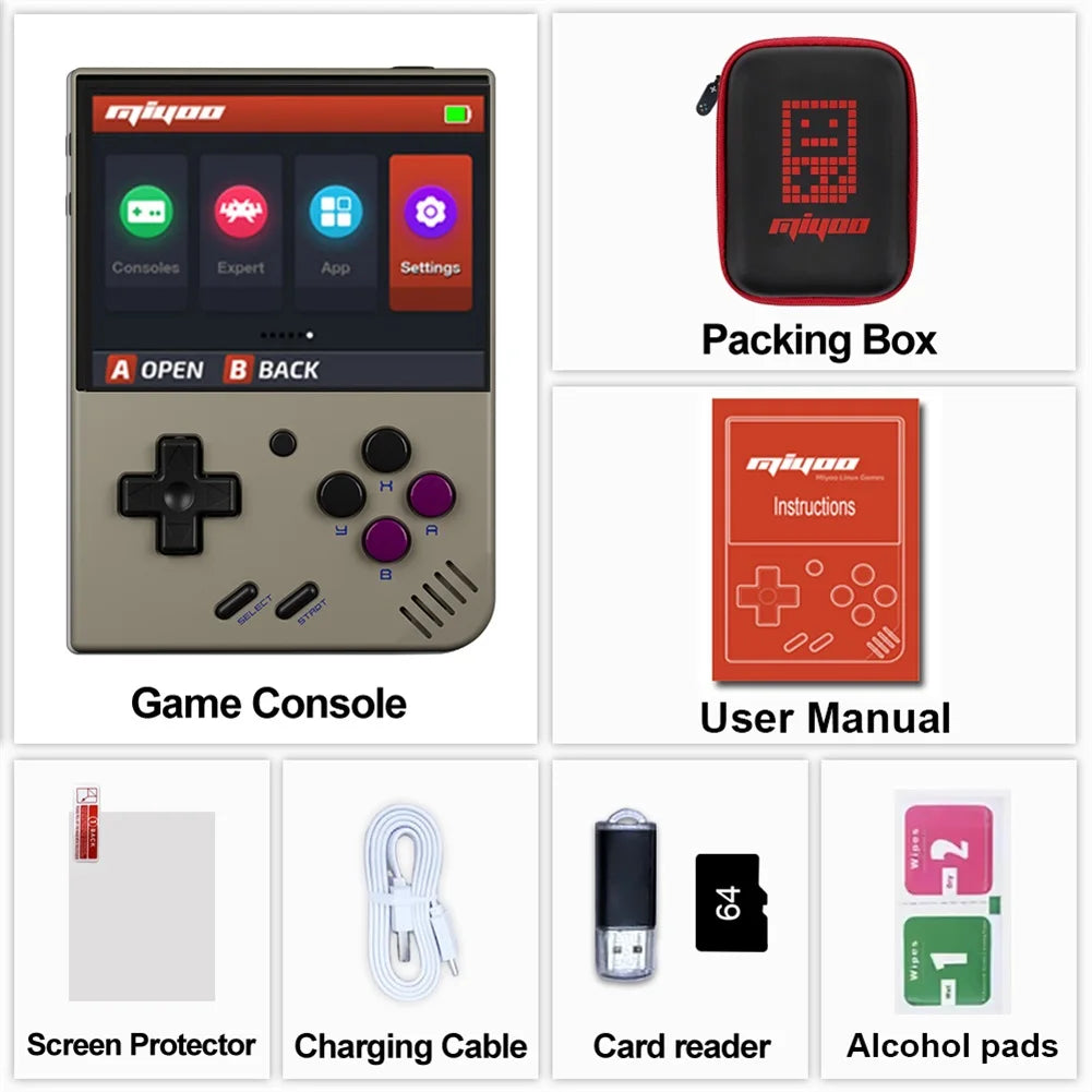Miyoo Mini Plus Retro Handheld Game Console