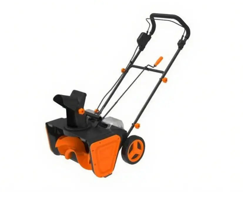 Cordless Electric Snow Blower With Batteries And Charger