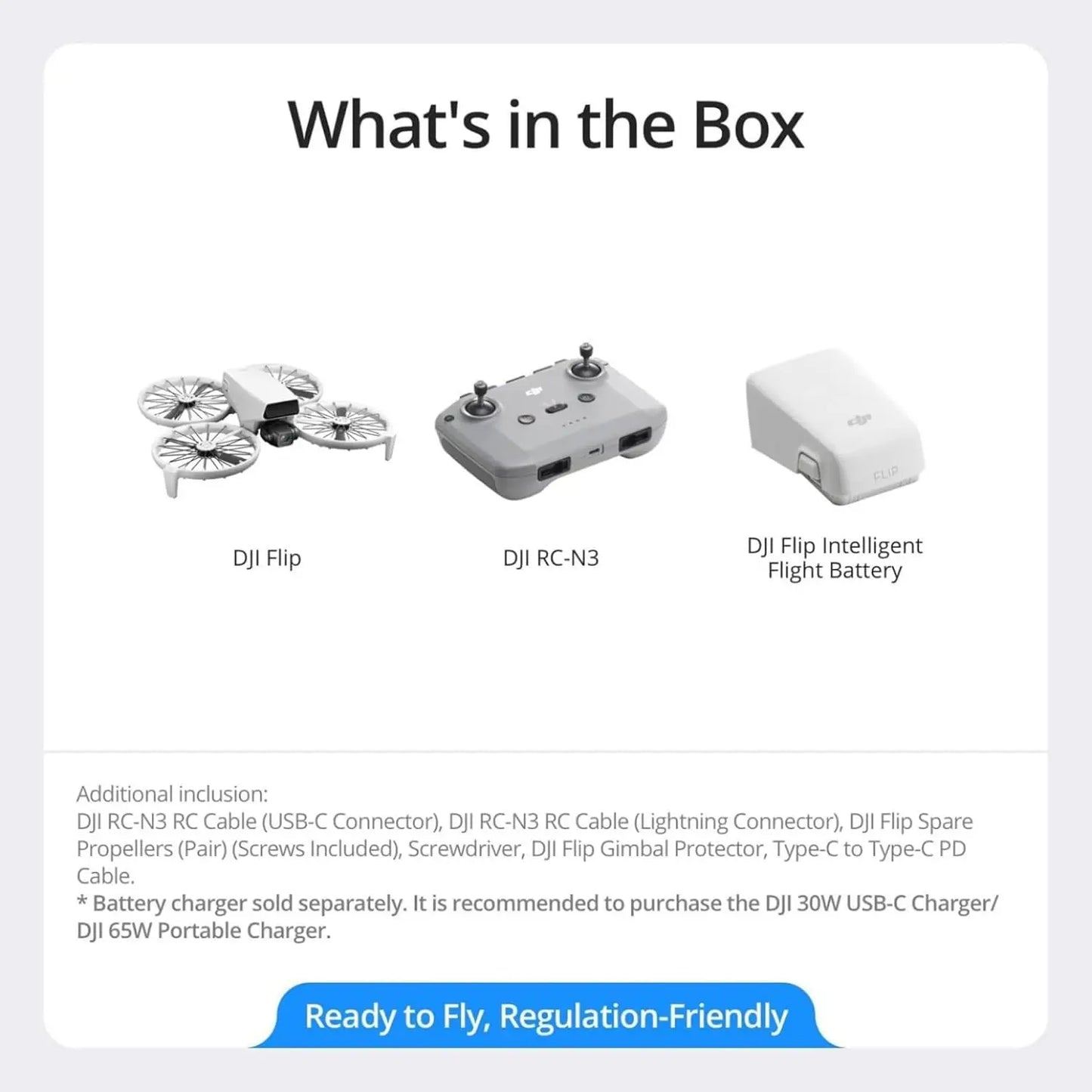 DJI Flip RC N3 Drone With 4K UHD Camera