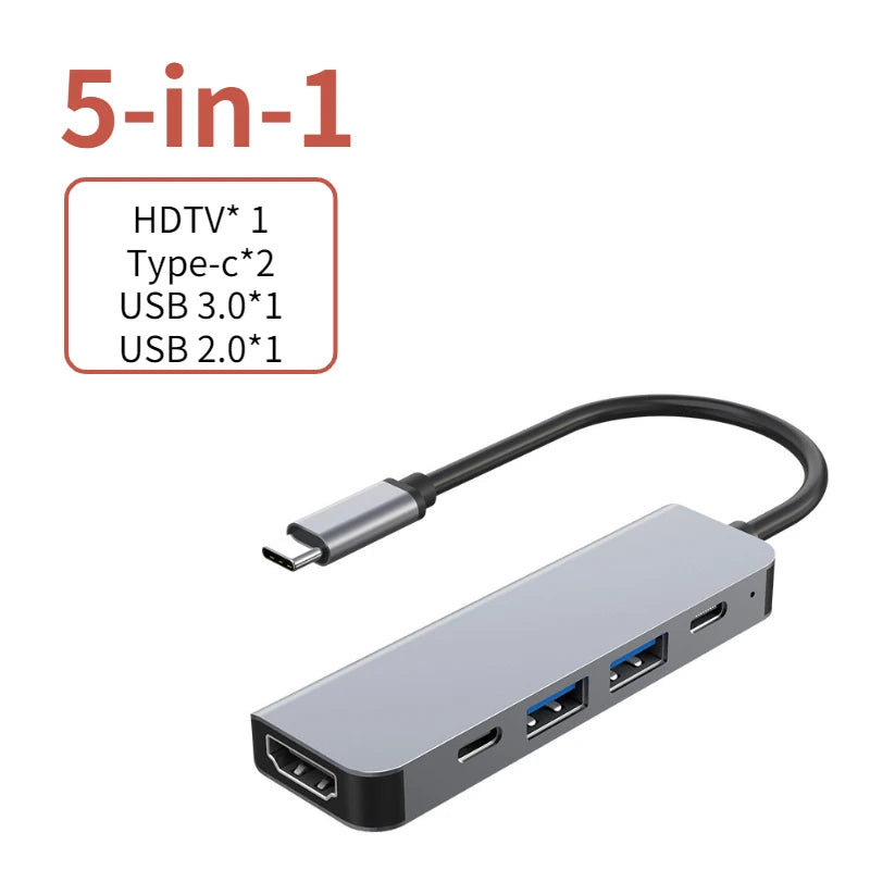 USB C Hub 4K HDMI USB 3 0 PD Dock