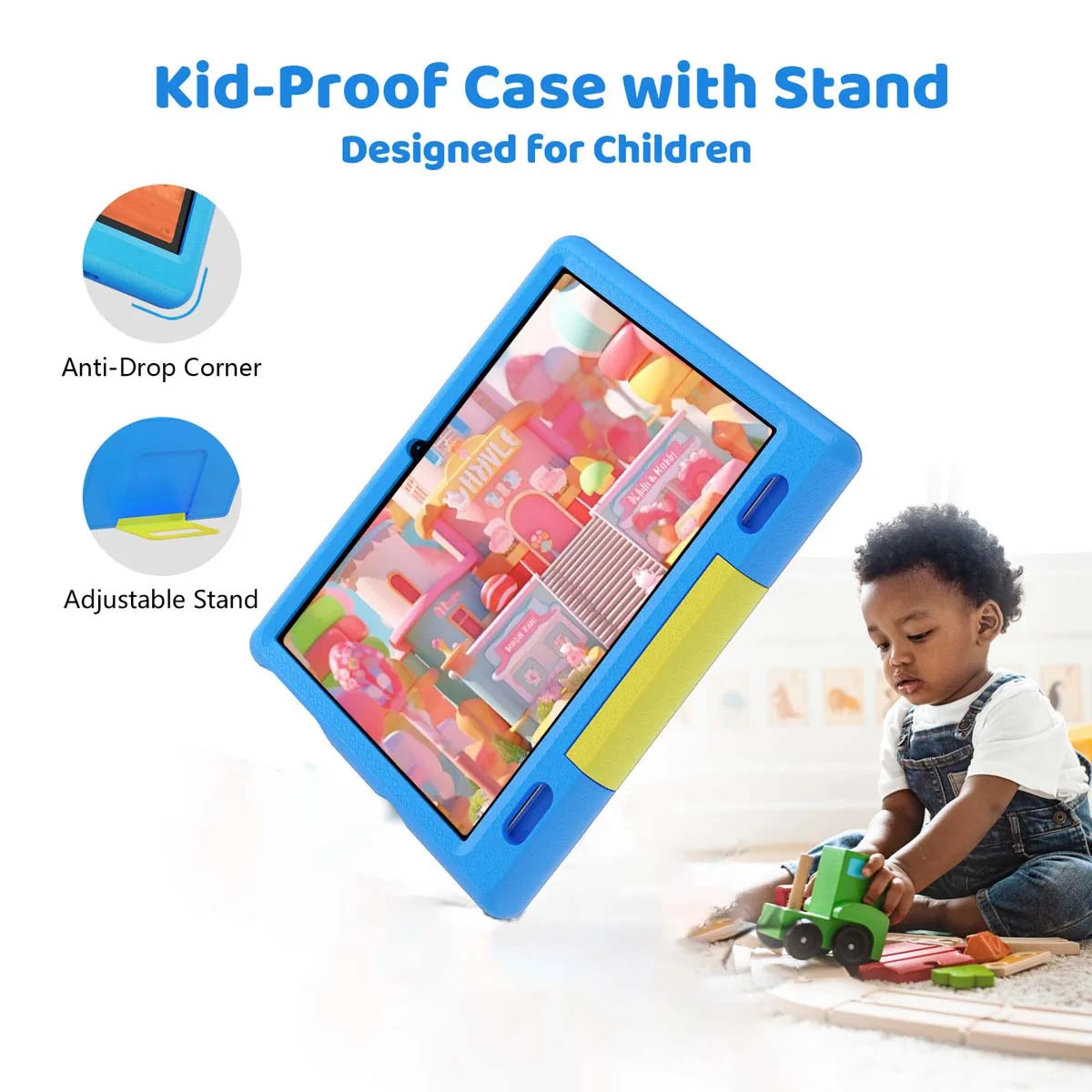 BUFO Kids Android Tablet With Shockproof Case
