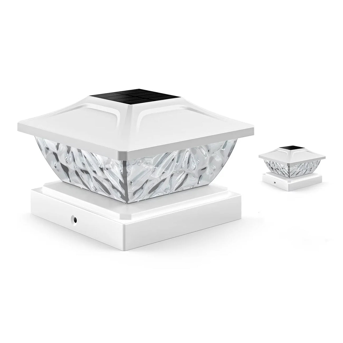 KPSTEK Solar Outdoor Gate and Fence Pillar Light