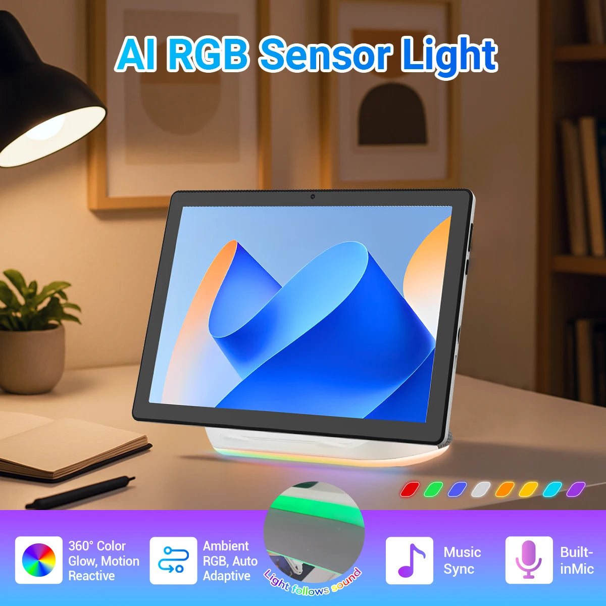 BUFO Android Tablet With Dock And Expandable Storage