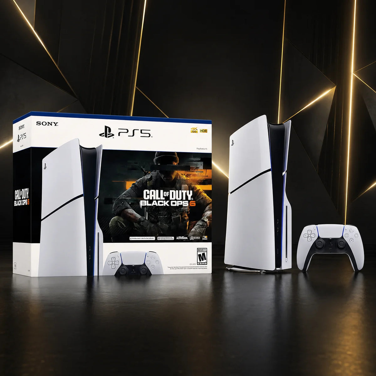 Sony PS5 Slim Disc Console Black Ops 6 Bundle