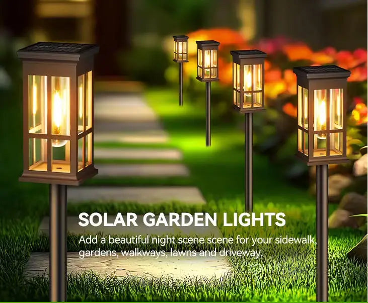 Solar Pathway Light Outdoor Waterproof Garden Lamp