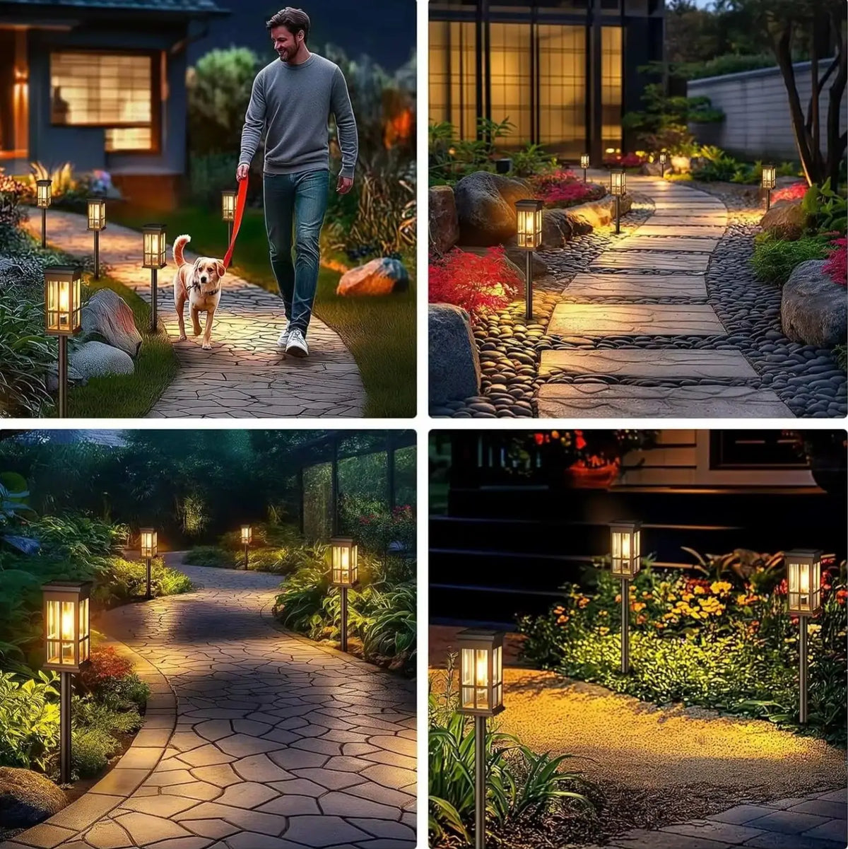 Solar Pathway Light Outdoor Waterproof Garden Lamp