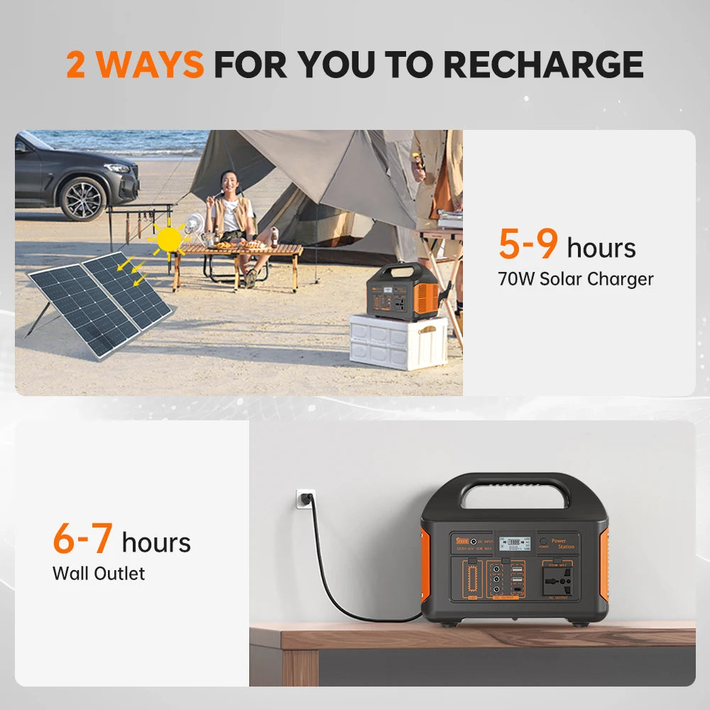 Gaiaray Portable Power 500W LiFePO4 Generator