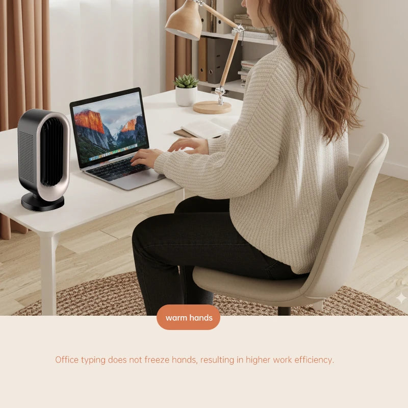 Silent Ptc Ceramic Desktop Heater