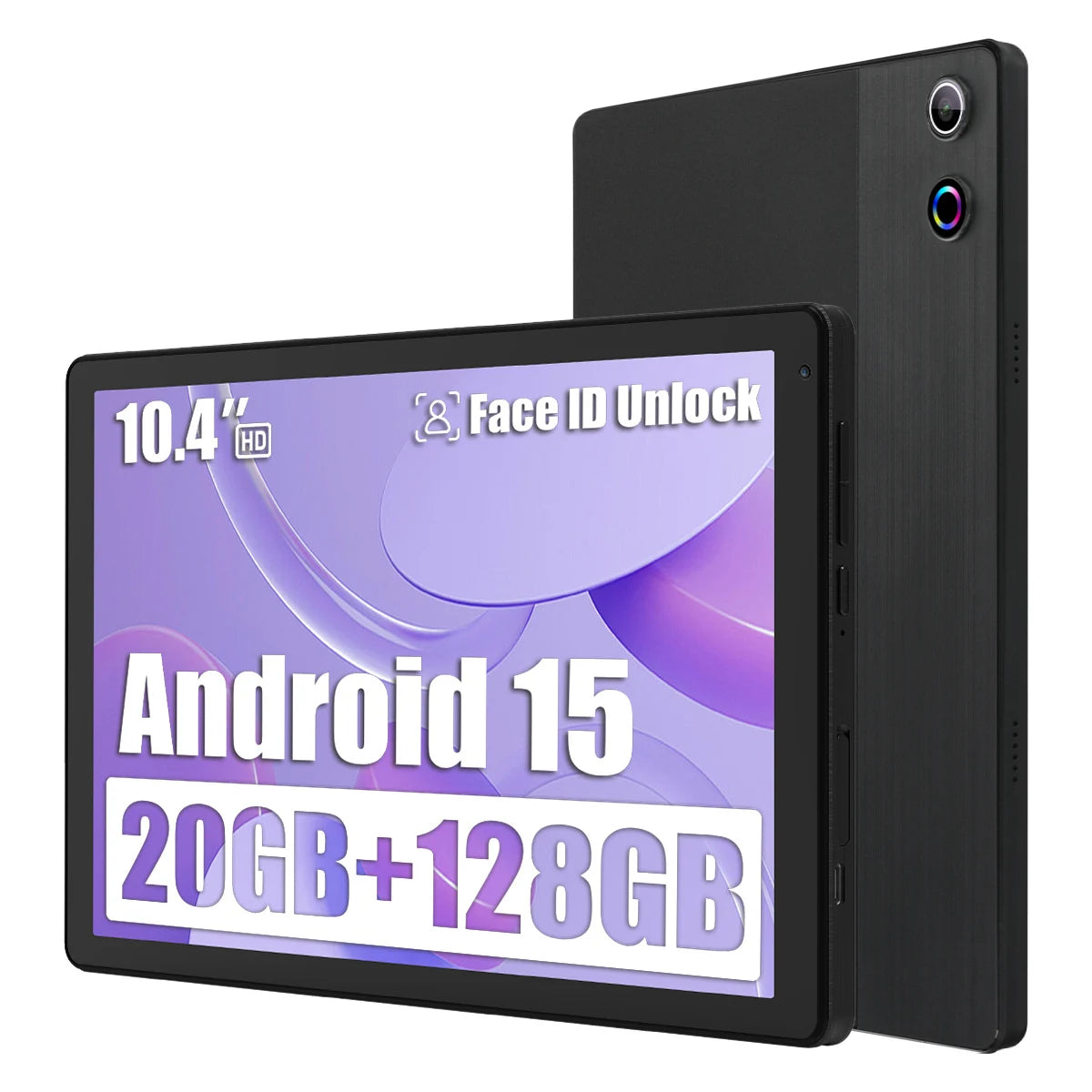 10.4 Inch Tablet PC C12 Octa‑Core A523 Android 15 20GB(3+17GB) RAM 64GB ROM Widevine L1 5000mAh Dual Camera OTG WiFi BT5.4 US Local Warehouse