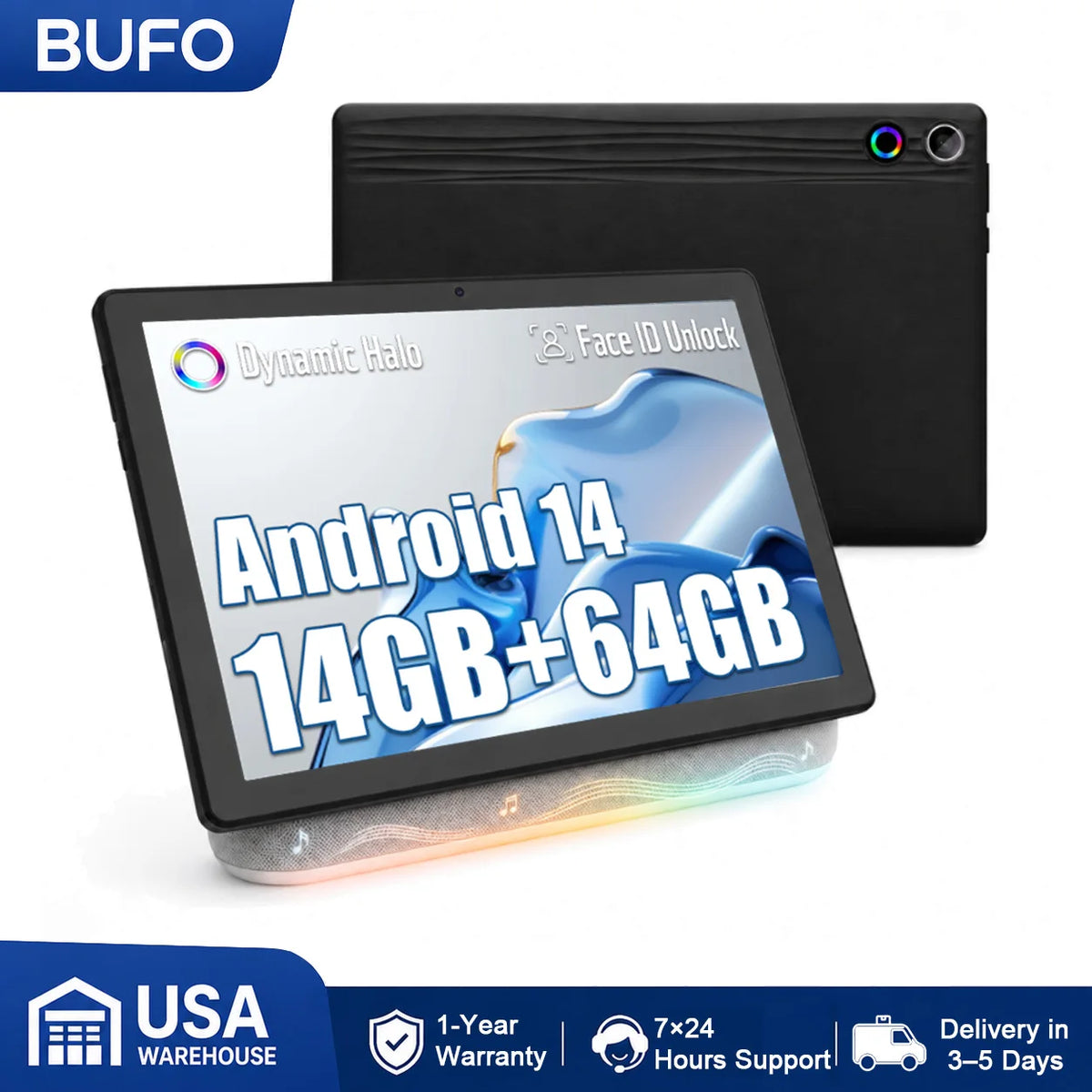 BUFO Android Tablet With Dock And Expandable Storage