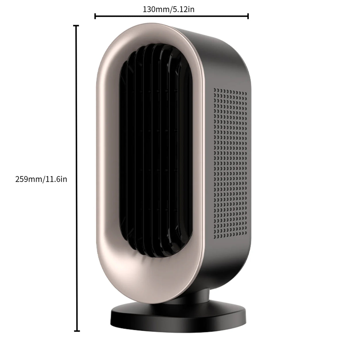 Silent Ptc Ceramic Desktop Heater
