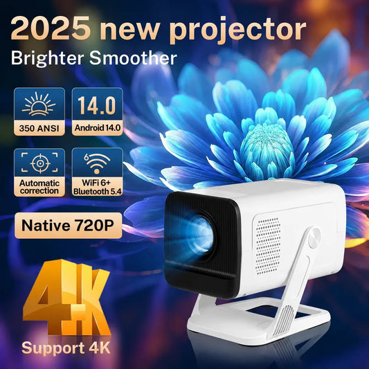 LynCast Android TV 1080P Portable Mini Projector