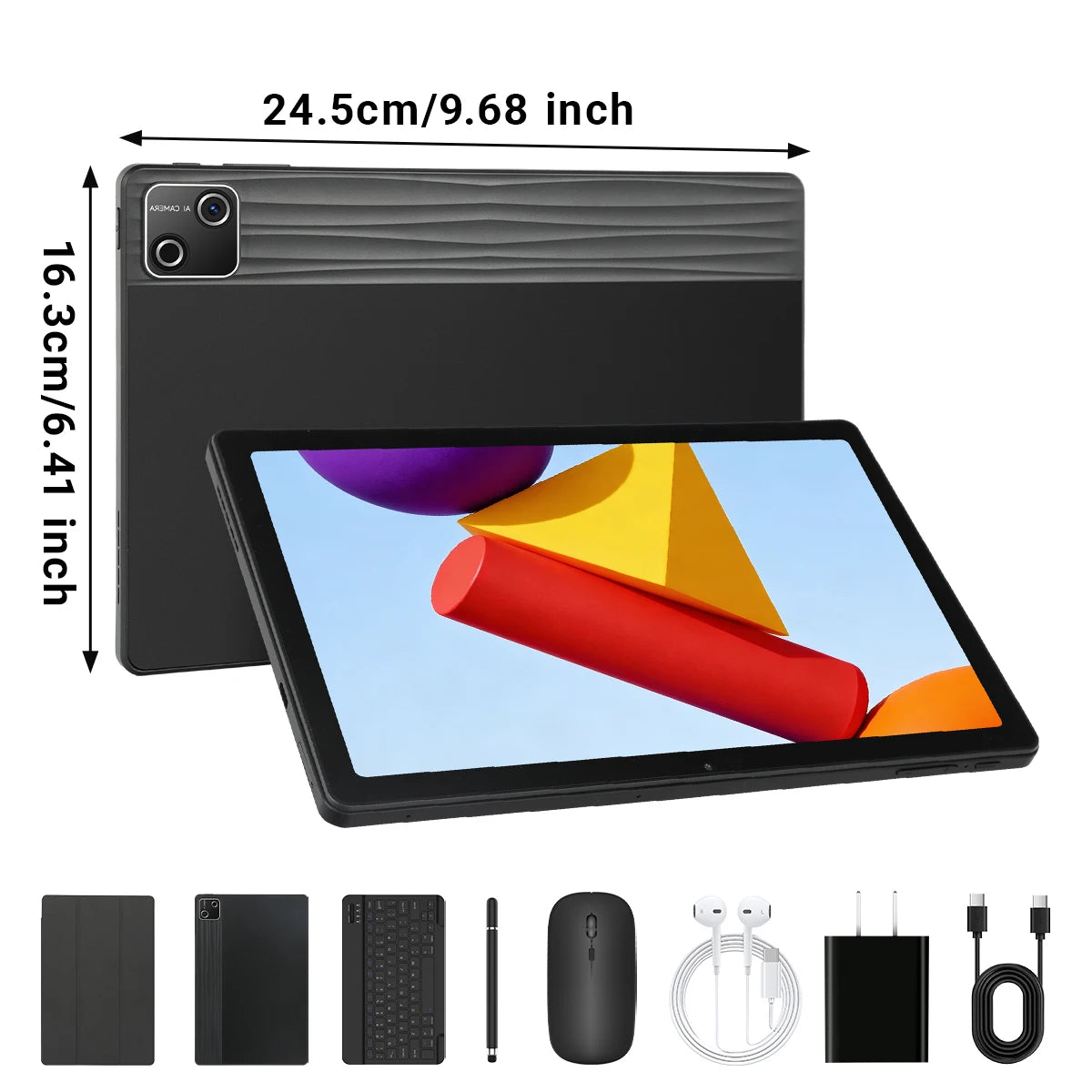 MODERNESS Octa Core Android Tablet with Keyboard Set