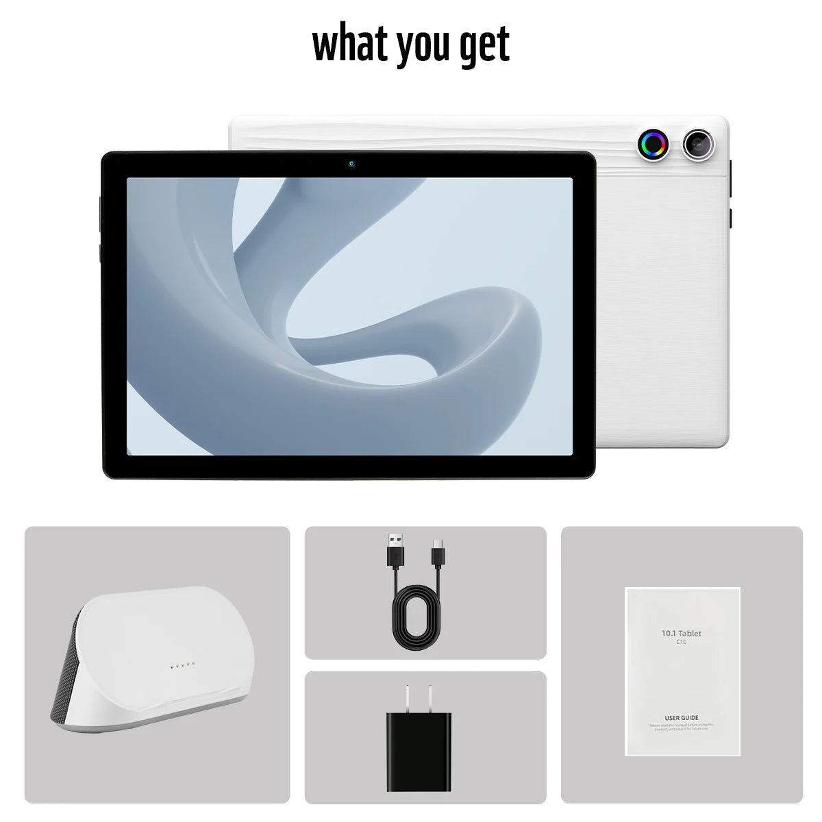 BUFO Android Tablet With Dock And Expandable Storage