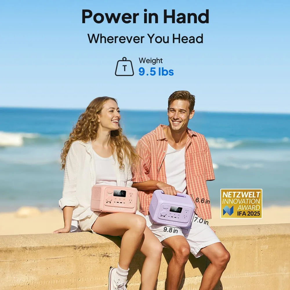 BLUETTI Elite 30 V2 288Wh 600W Portable Power Station