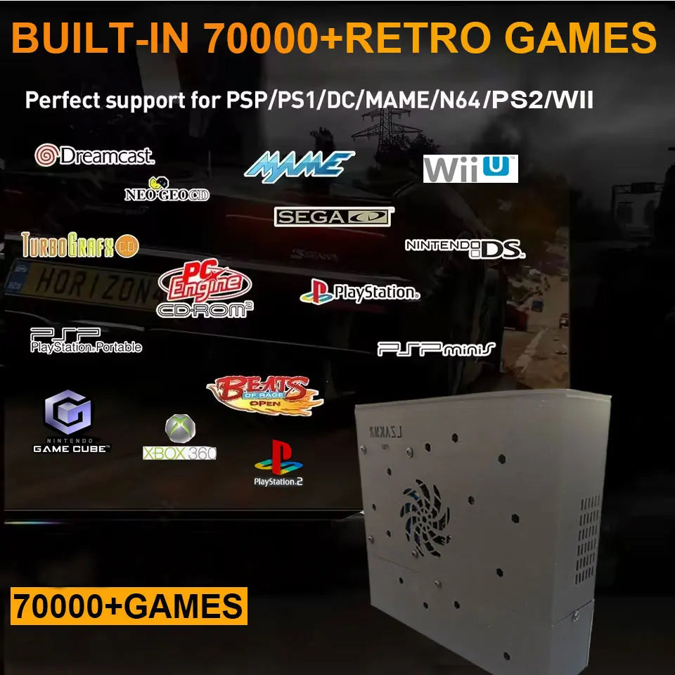 X8 Retro Gaming Console With 70000 Plus Games