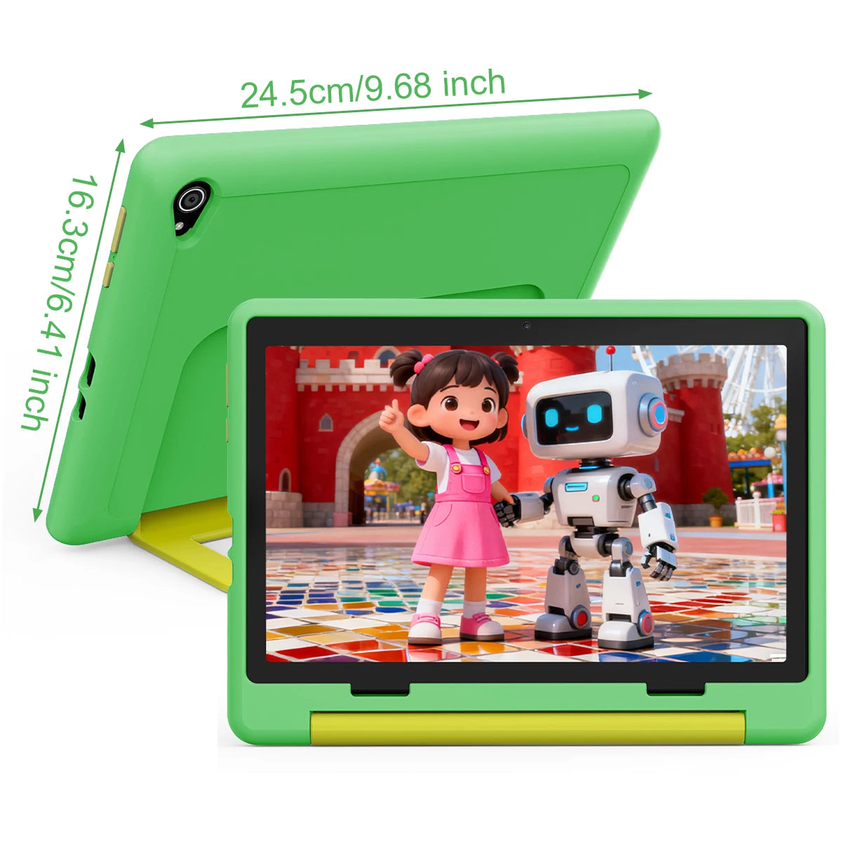 BUFO Kids Tablet With Parental Controls And Dual Cameras