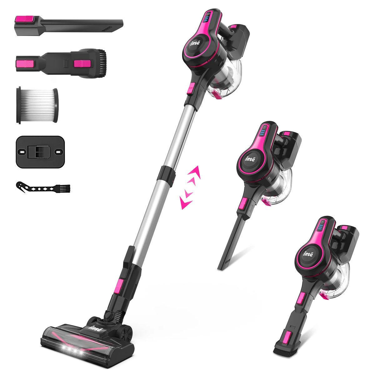 INSE N5T Cordless Vacuum Cleaner With HEPA Filter