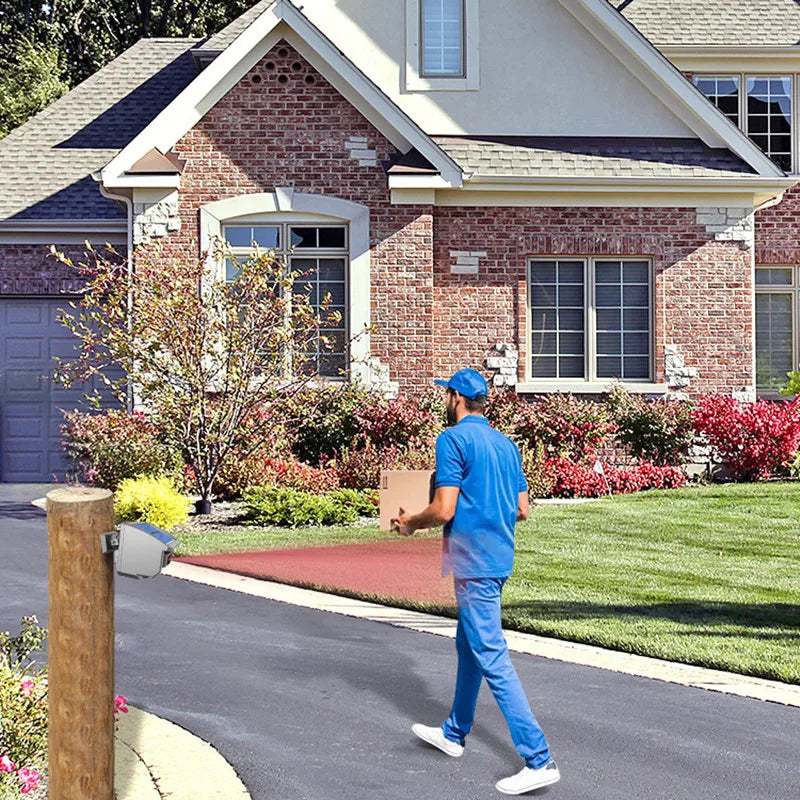 HTZSAFE Solar Wireless Driveway Alarm System