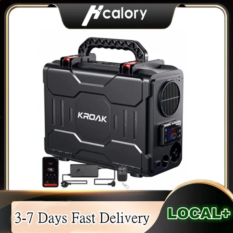 Hcalory Portable Diesel Car Heater With Remote