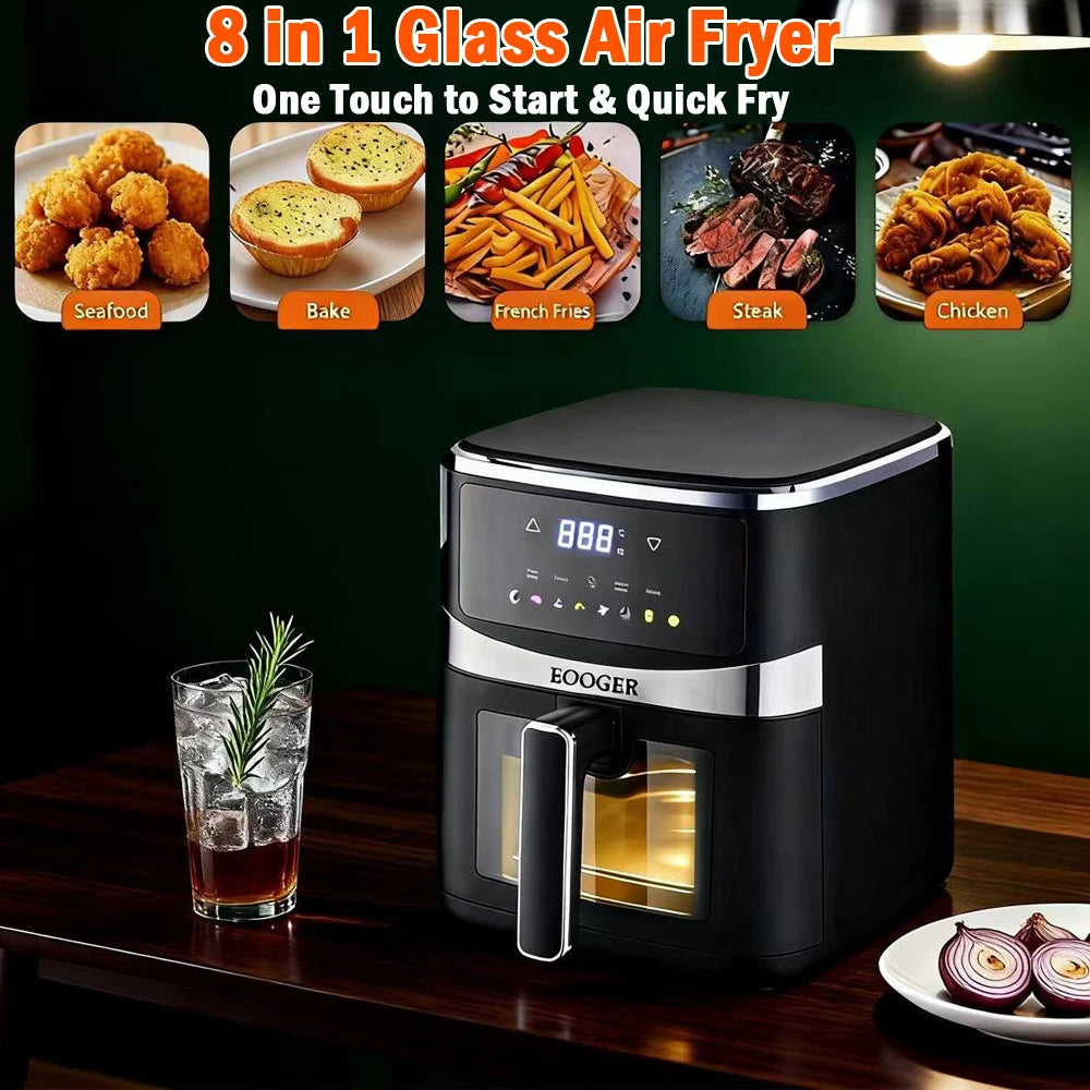Air Fryer With Temperature Control 8 Presets