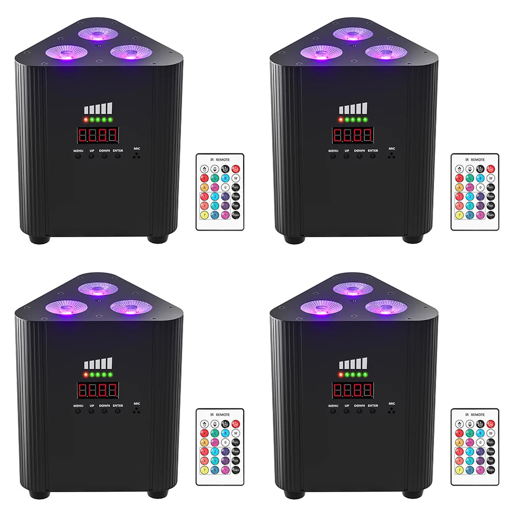 U'King Wireless LED Battery Par Stage Light