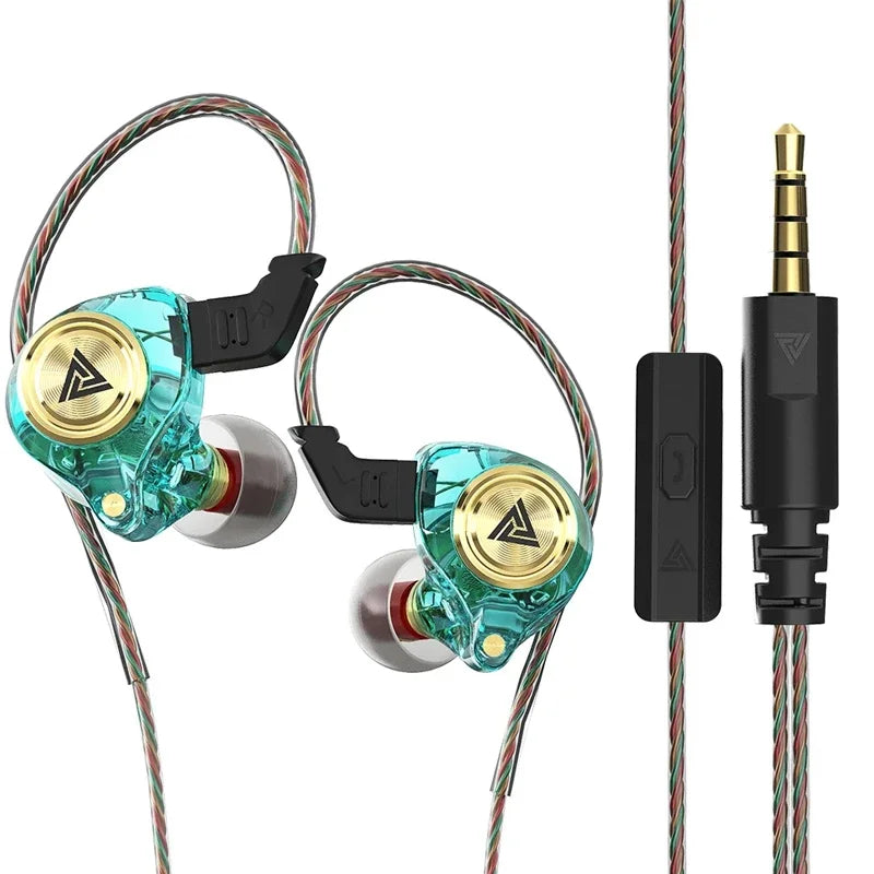 AK3 FiLe Wired Earphones With Microphone Noise Cancelling