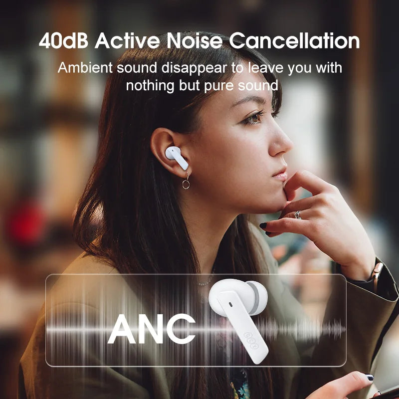 QCY HT05 MeloBuds ANC Wireless Earbuds