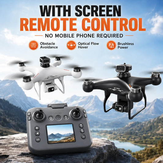 ZNLYRION RC Drone With Brushless Motor And Wifi Camera