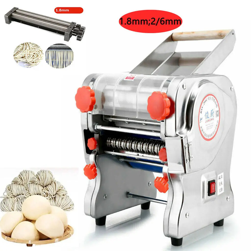 Electric Pasta Maker 550W Stainless Steel Noodle Machine