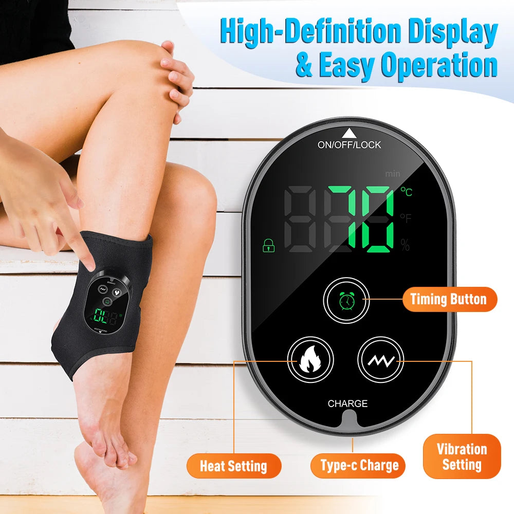 Hailicare Electric 3-in-1 Foot And Calf Massager With Heat