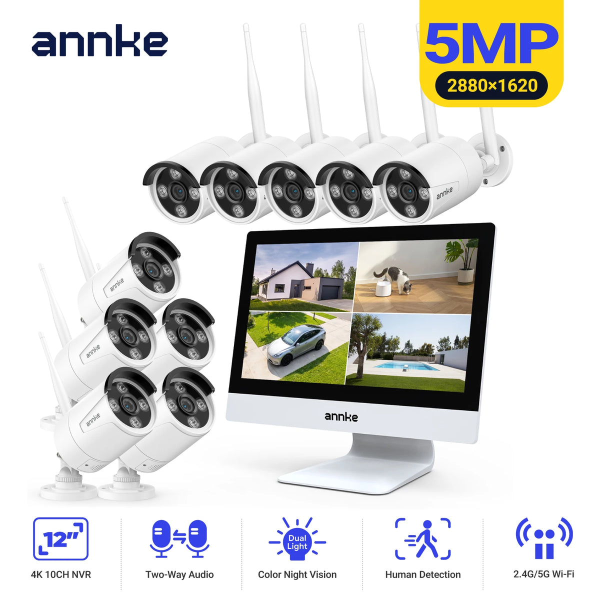 Annke Wireless Security Camera System