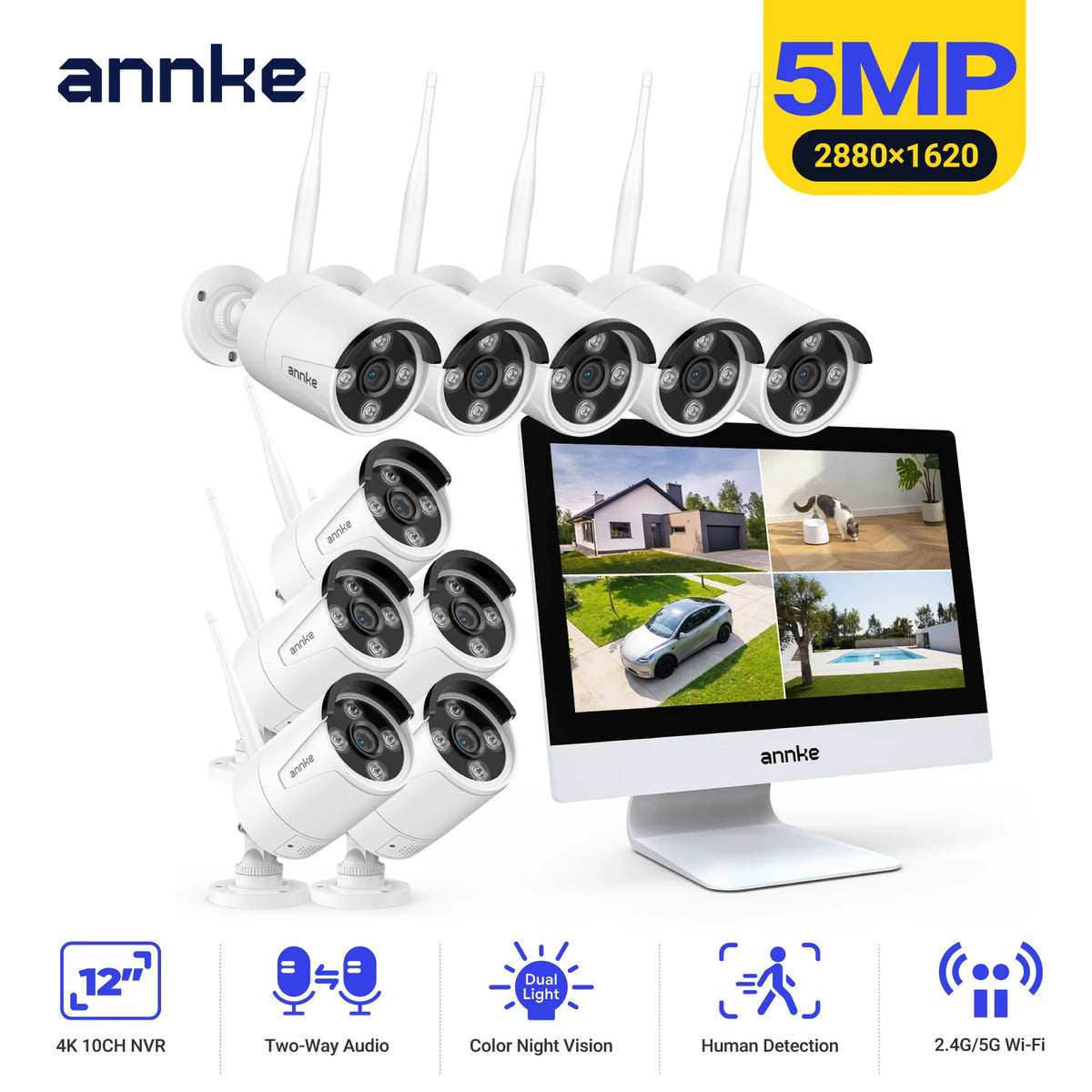 Annke Wireless Security Camera System