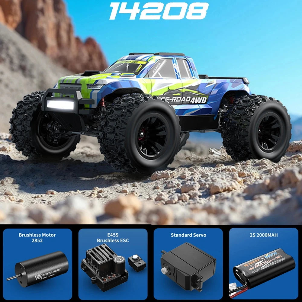 Jyscend Brushless RC Car 2.4G Remote 4WD Off Road